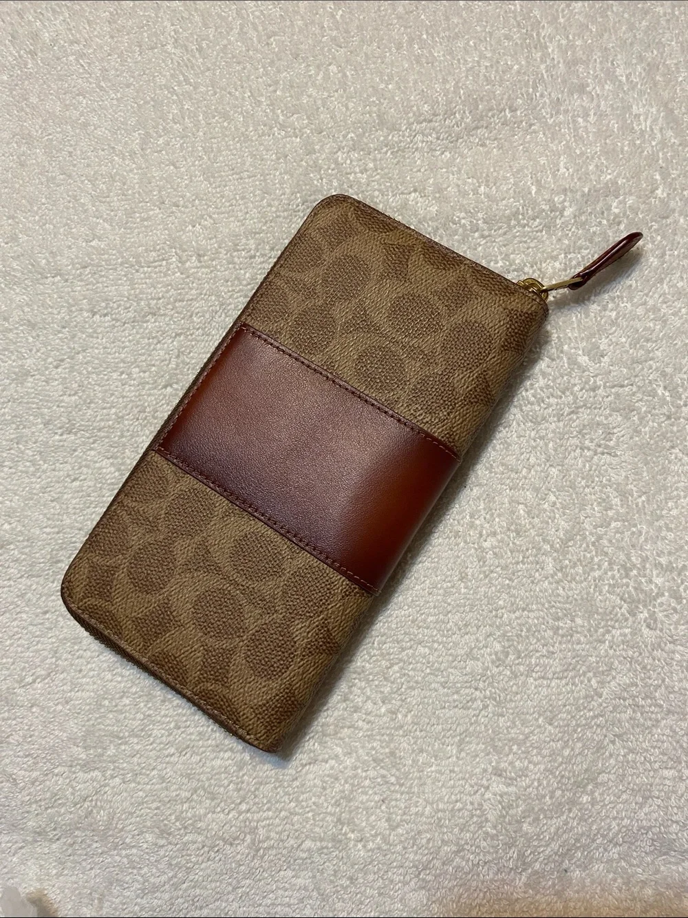 Coach Zip Around Wallet